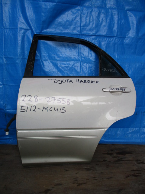 Used Toyota Harrier VENT GLASS REAR LEFT